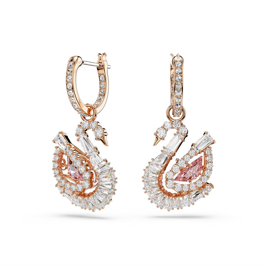 Swan Taşlı Küpe